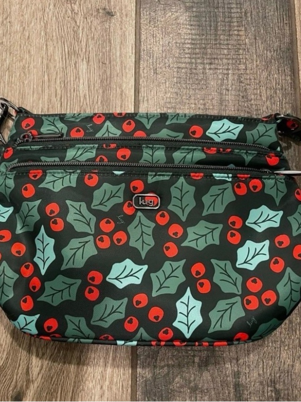 Lug Holly Leaves Corral crossbody bag